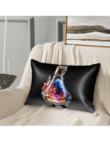 Funda de Almohada de Satén FHEBNDS Queen 50.8x76.2 cm Floral