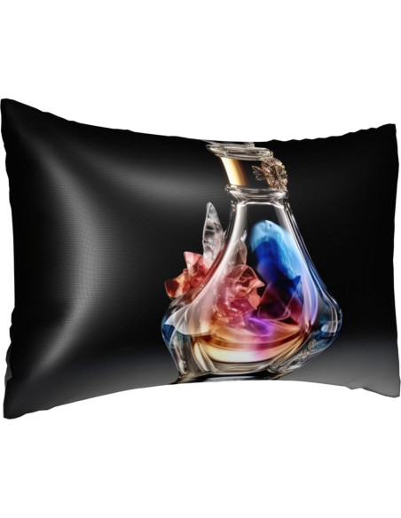 Funda de Almohada de Satén FHEBNDS Queen 50.8x76.2 cm Floral Funda de Almohada de Satén FHEBNDS Queen 50.8x76.2 cm Floral