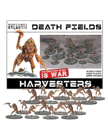 Miniaturas Cosechadores Wargames 20 Bestias 28mm Bio-Armas