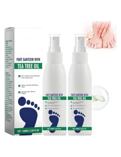 Spray Desinfectante para Pies Shantou Ximonth 100ml Aceite de Árbol de Té