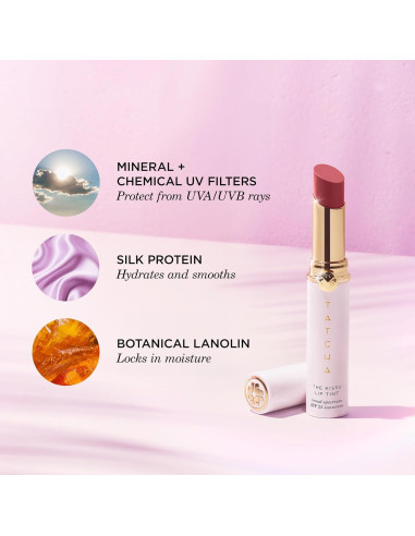 Tinte de Labios Kissu Tatcha SPF 25 Color Flor de Ciruelo