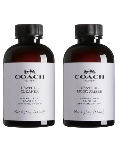 Juego de Cuidado de Cuero Coach - Limpiador y Hidratante 118ml
