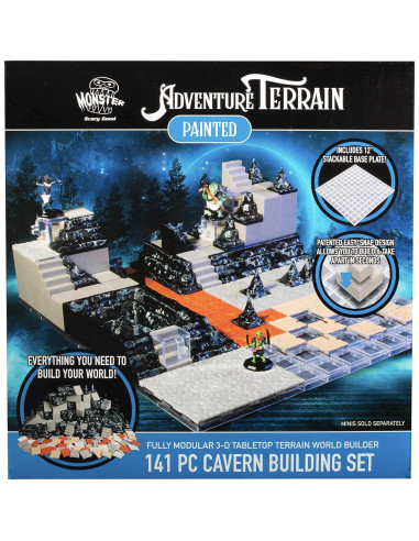 Terreno de Aventura Monster - Set de 141 Piezas para RPG