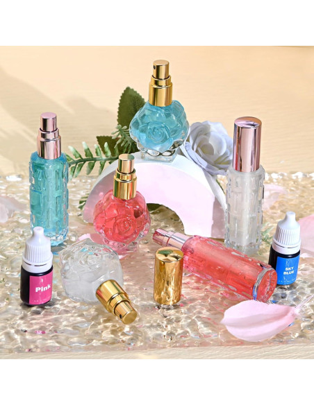 Kit de Fabricación de Perfume JUYRLE - 37 Piezas DIY para Mujeres Kit de Fabricación de Perfume JUYRLE - 37 Piezas DIY para Mujeres