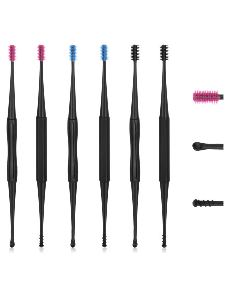 Q-Grips Kit de Eliminación de Cerumen Reutilizable 6PCS Q-Grips Kit de Eliminación de Cerumen Reutilizable 6PCS