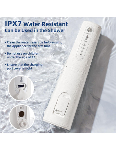 Limpiador de Oídos Eléctrico MIORIT a Base de Agua IPX7