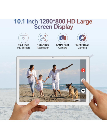 Tableta DOMATON D105 10.1" Android 14 64GB 4GB RAM Plata Tableta DOMATON D105 10.1" Android 14 64GB 4GB RAM Plata