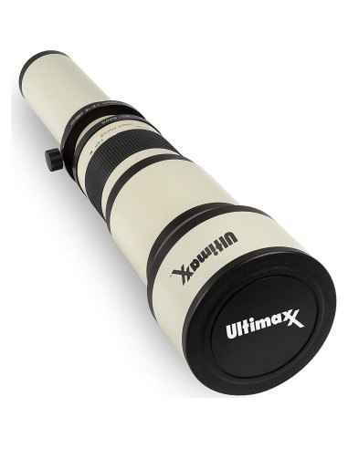 Lente Telefoto Zoom Ultimaxx 650-1300mm para Canon DSLR