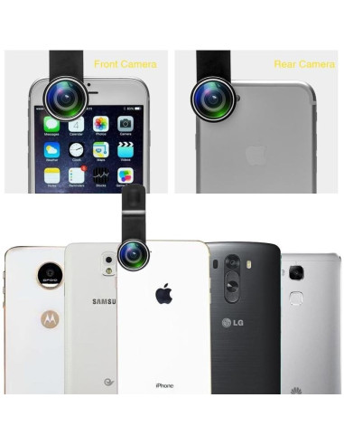 Kit de Lentes para Cámara de Teléfono Godefa 6 en 1 Telefoto 18X