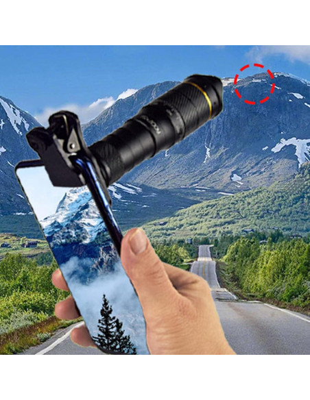 Lente de cámara para teléfono GOWENIC 32X HD con zoom y gran apertura Lente de cámara para teléfono GOWENIC 32X HD con zoom y gran apertura