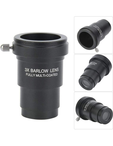 Lente Barlow 3X Serounder para Telescopio 1.25" (3.18 cm) Multicapa