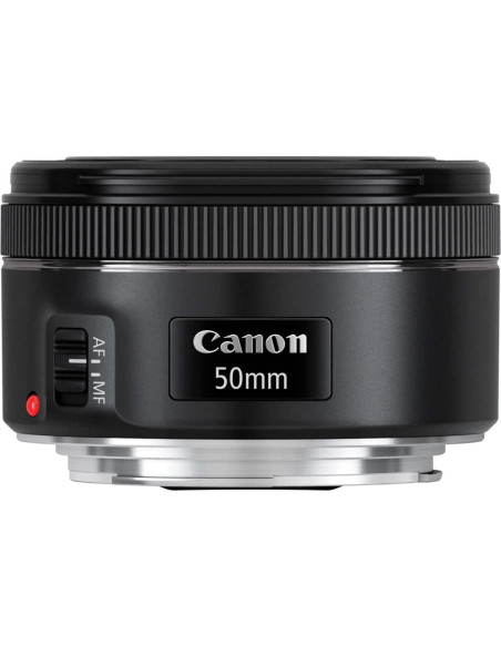 Lente Canon EF 50mm f/1.8 STM + Funda y Accesorios Lente Canon EF 50mm f/1.8 STM + Funda y Accesorios