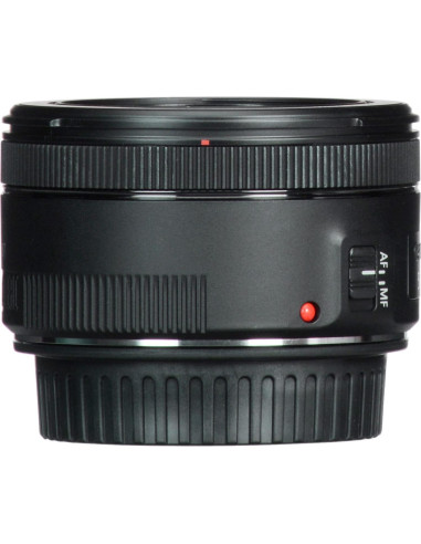 Lente Canon EF 50mm f/1.8 STM + Funda y Accesorios