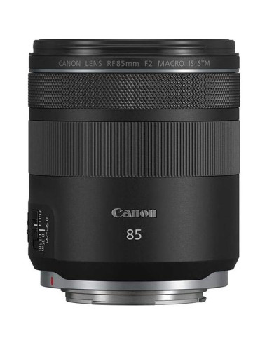 Lente Canon RF 85mm F2 Macro IS STM Telefoto Medio