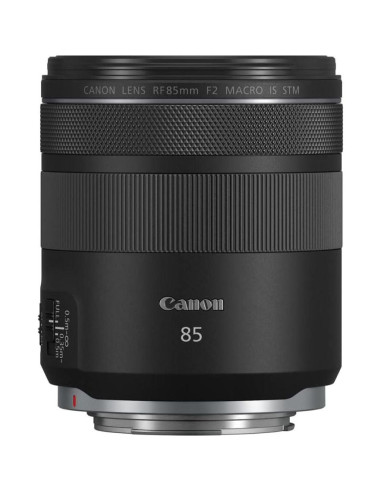 Lente Canon RF 85mm F2 Macro IS STM Telefoto Medio