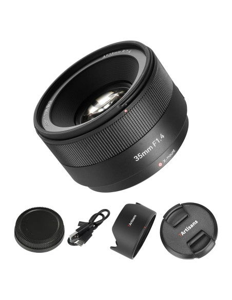 Lente 7artisans 35mm F1.4 Auto Enfoque para Cámaras Fuji Lente 7artisans 35mm F1.4 Auto Enfoque para Cámaras Fuji