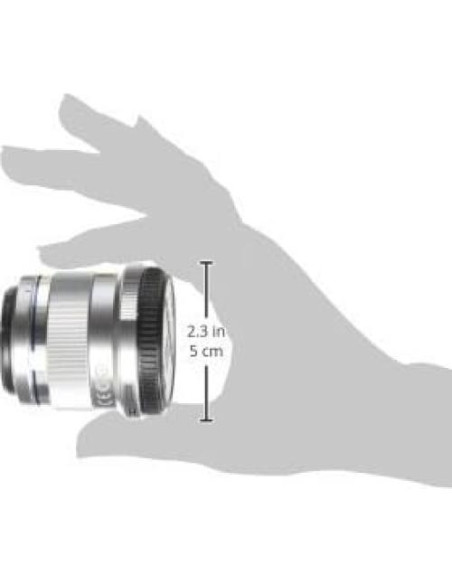 Lente OM SYSTEM Olympus M.Zuiko 45mm F1.8 Plata para Micro Cuatro Tercios Lente OM SYSTEM Olympus M.Zuiko 45mm F1.8 Plata para Micro Cuatro Tercios