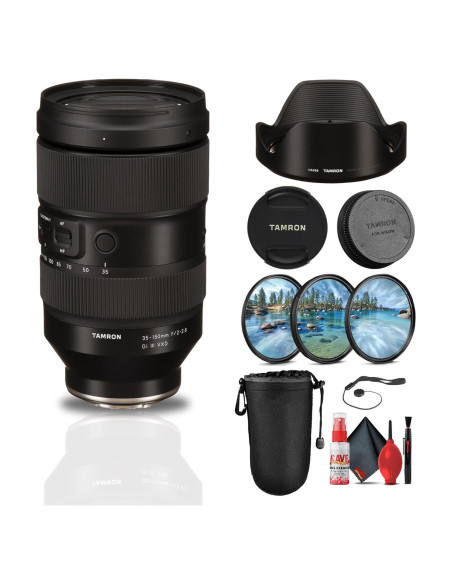 Lente Tamron 35-150mm f/2-2.8 Di III VXD Nikon Z + Funda + Filtros Lente Tamron 35-150mm f/2-2.8 Di III VXD Nikon Z + Funda + Filtros