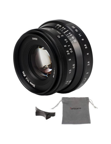 Lente 35mm F1.2 II 7artisans para Cámaras Fujifilm X-Mount