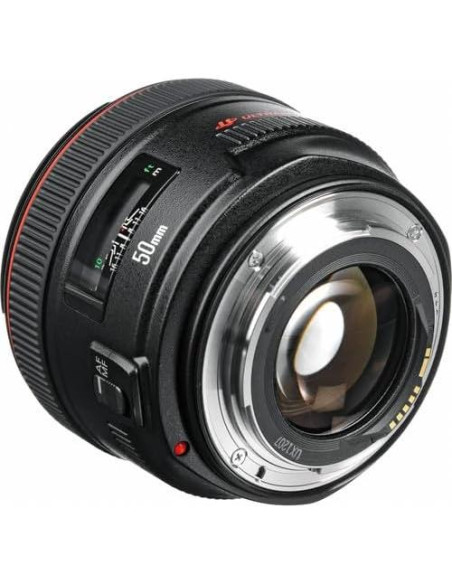 Lente Canon EF 50mm f/1.2L USM Autofocus 0.45m Lente Canon EF 50mm f/1.2L USM Autofocus 0.45m