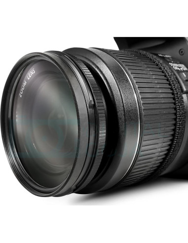 Kit de Filtros 3 Piezas 46mm UV-CPL-FLD para Panasonic Lumix