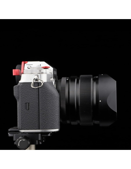Capucha de Lente Metálica Cuadrada Haoge LH-X23B para Fujifilm Capucha de Lente Metálica Cuadrada Haoge LH-X23B para Fujifilm