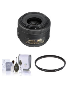 Lente Nikon AF-S DX NIKKOR 35mm f/1.8G + Filtro UV 52mm