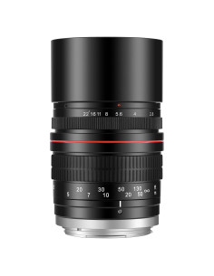 Lente Telefoto Manual JINTU 135mm f/2.8 para Canon DSLR