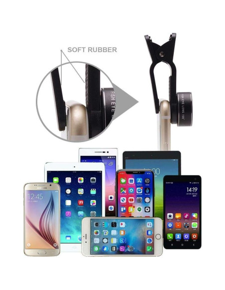 Kit de Lentes para Cámara de Teléfono Godefa 13 Piezas Kit de Lentes para Cámara de Teléfono Godefa 13 Piezas