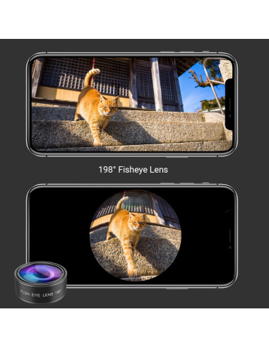 Kit de Lentes para Cámara de Teléfono MIAO LAB 5 en 1