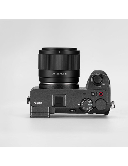 Lente Prime Viltrox 25mm F1.7 E-Mount para Cámaras Sony Lente Prime Viltrox 25mm F1.7 E-Mount para Cámaras Sony