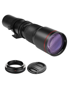 Lente Teleobjetivo Manual 500mm f/8 BM Premium para Nikon