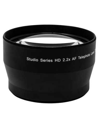 Lente Telefoto 58mm 2.2X Alta Definición para DSLR Canon