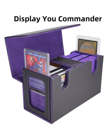 Caja de Almacenamiento de Cartas AFIING Commander - 220 Cartas