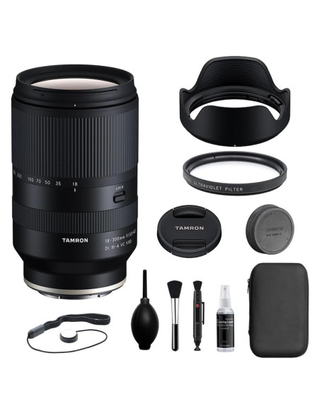 Lente Tamron 18-300mm F3.5-6.3 Di III-A VC VXD Sony E Lente Tamron 18-300mm F3.5-6.3 Di III-A VC VXD Sony E