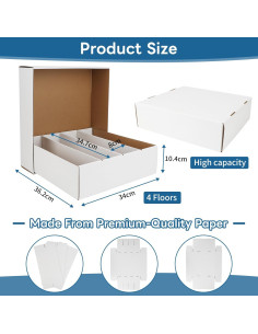Caja de Almacenamiento de Cartas HIMOMO 3120 Cartas 6 Set 2