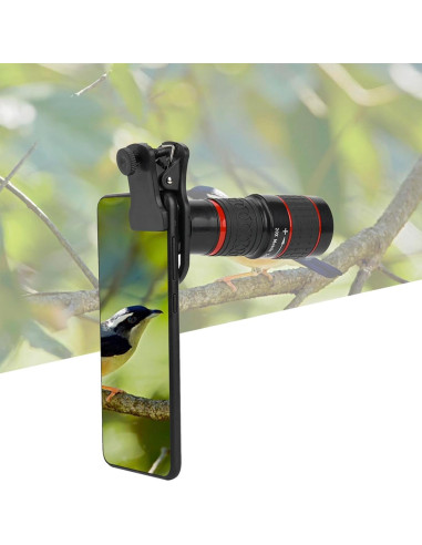 Lente Telefoto 20X Acouto para Teléfono y Tablet - Zoom Largo Alcance