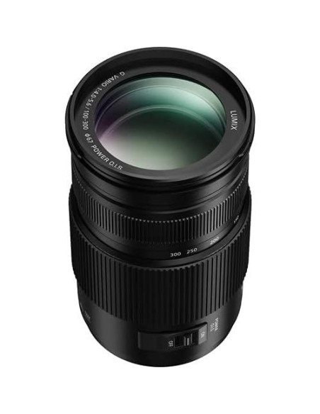 Lente Panasonic Lumix G Vario 100-300mm f/4.5-5.6 + Kit Accesorios Lente Panasonic Lumix G Vario 100-300mm f/4.5-5.6 + Kit Accesorios