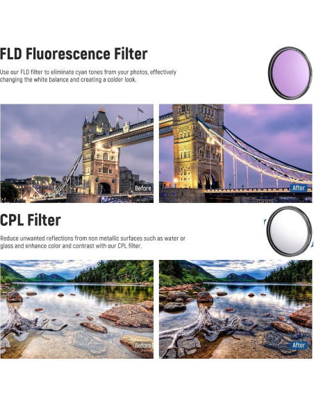 Kit de Lentes y Filtros NEEWER 52mm Gran Angular y Telefoto Kit de Lentes y Filtros NEEWER 52mm Gran Angular y Telefoto