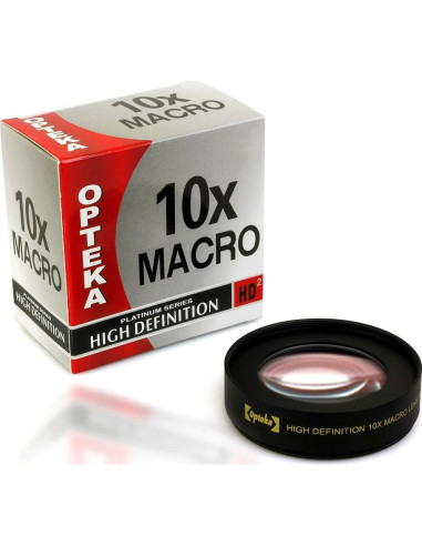 Lente Macro Dioptría Achromática 10x Opteka para Pentax