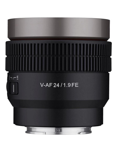 Lente Cine Gran Angular Samyang 24mm T1.9 Autofoco para Sony E Lente Cine Gran Angular Samyang 24mm T1.9 Autofoco para Sony E