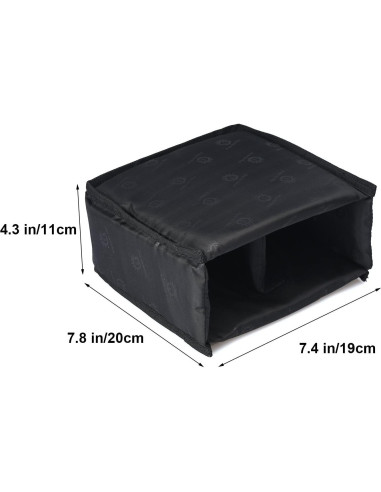 Bolsa de inserción para cámara ArcEnCiel DSLR Negro 19x20cm