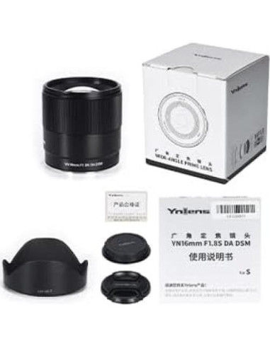 Lente Gran Angular YONGNUO YN16mm F1.8 para Sony