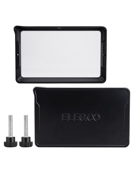 Tanque de Resina Metálico ELEGOO para Impresora 3D 372.8x234.3mm Tanque de Resina Metálico ELEGOO para Impresora 3D 372.8x234.3mm