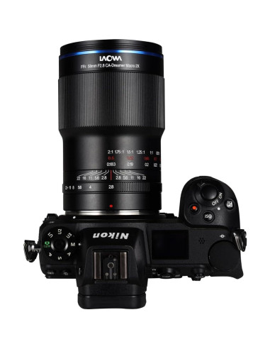 Lente Macro Laowa 58mm f/2.8 2X para Nikon Z
