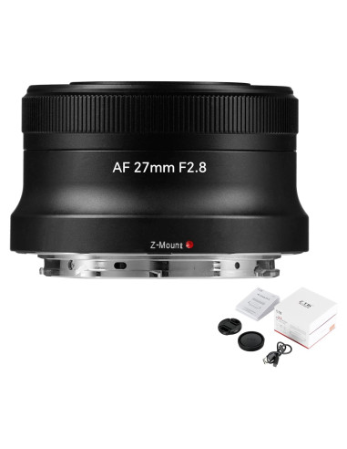 Lente 7artisans 27mm F2.8 Autofocus para Nikon Z - Gran Apertura