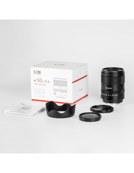 Lente 7Artisans AF 50mm F1.8 Montura L para Cámara Full Frame Lente 7Artisans AF 50mm F1.8 Montura L para Cámara Full Frame