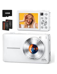 Cámara Digital 4K YAXTIFIU DC413L 64MP Zoom 16X Flash