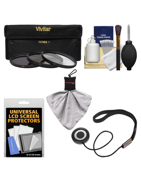 Kit Esencial para Lente Canon EF 100-400mm Vivitar con Filtros y Accesorios Kit Esencial para Lente Canon EF 100-400mm Vivitar con Filtros y Accesorios