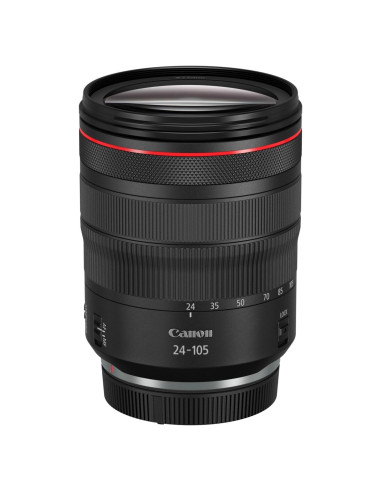 Lente Canon RF 24-105mm f/4L IS USM - Estabilizador 5 paradas